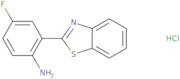 2-(1,3-Benzothiazol-2-yl)-4-fluoroaniline hydrochloride