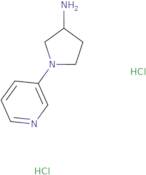 1-(Pyridin-3-yl)pyrrolidin-3-amine dihydrochloride