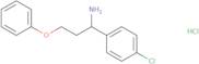 1-(1-Amino-3-phenoxypropyl)-4-chlorobenzene hydrochloride