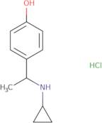 4-[1-(Cyclopropylamino)ethyl]phenol hydrochloride