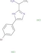 1-[4-(4-Bromophenyl)-1H-imidazol-2-yl]ethan-1-amine dihydrochloride