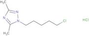 1-(5-Chloropentyl)-3,5-dimethyl-1H-1,2,4-triazole hydrochloride