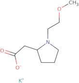 Potassium 2-[1-(2-methoxyethyl)pyrrolidin-2-yl]acetate