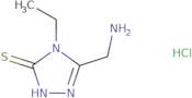 5-(Aminomethyl)-4-ethyl-4H-1,2,4-triazole-3-thiol hydrochloride