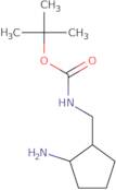 tert-Butyl N-[(2-aminocyclopentyl)methyl]carbamate