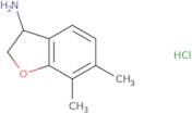 6,7-Dimethyl-2,3-dihydro-1-benzofuran-3-amine hydrochloride