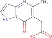 2-{5-Methyl-7-oxo-4H,7H-pyrazolo[1,5-a]pyrimidin-6-yl}acetic acid