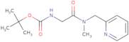 tert-Butyl N-{[methyl(pyridin-2-ylmethyl)carbamoyl]methyl}carbamate