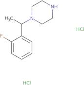 1-[1-(2-Fluorophenyl)ethyl]piperazine dihydrochloride