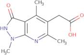 2-{1,4,6-Trimethyl-3-oxo-1H,2H,3H-pyrazolo[3,4-b]pyridin-5-yl}acetic acid