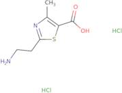 2-(2-Aminoethyl)-4-methyl-1,3-thiazole-5-carboxylic acid dihydrochloride