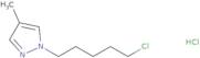 1-(5-Chloropentyl)-4-methyl-1H-pyrazole hydrochloride
