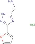 [3-(Furan-2-yl)-1H-1,2,4-triazol-5-yl]methanamine hydrochloride
