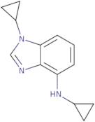 N,1-Dicyclopropyl-1H-1,3-benzodiazol-4-amine