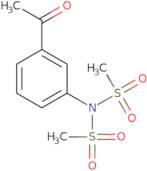 N-(3-Acetylphenyl)-N-methanesulfonylmethanesulfonamide