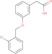 2-{3-[(2-Chlorophenyl)methoxy]phenyl}acetic acid