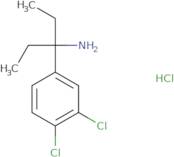 3-(3,4-Dichlorophenyl)pentan-3-amine hydrochloride