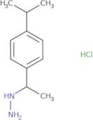 {1-[4-(Propan-2-yl)phenyl]ethyl}hydrazine hydrochloride