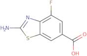 2-Amino-4-fluoro-1,3-benzothiazole-6-carboxylic acid