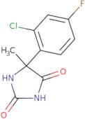 5-(2-Chloro-4-fluorophenyl)-5-methylimidazolidine-2,4-dione