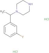 1-[1-(3-Fluorophenyl)ethyl]piperazine dihydrochloride