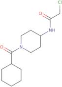 2-Chloro-N-(1-cyclohexanecarbonylpiperidin-4-yl)acetamide
