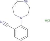 2-(1,4-Diazepan-1-yl)benzonitrile hydrochloride