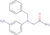 2-[(3-Aminophenyl)(benzyl)amino]acetamide