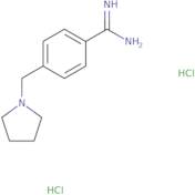 4-(Pyrrolidin-1-ylmethyl)benzene-1-carboximidamide dihydrochloride