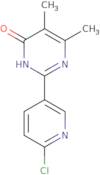 2-(6-Chloropyridin-3-yl)-5,6-dimethyl-3,4-dihydropyrimidin-4-one