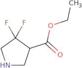 Ethyl 4,4-difluoropyrrolidine-3-carboxylate