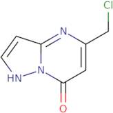 5-(Chloromethyl)-4H,7H-pyrazolo[1,5-a]pyrimidin-7-one