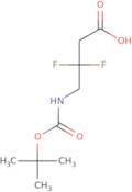 4-{[(tert-butoxy)carbonyl]amino}-3,3-difluorobutanoic acid