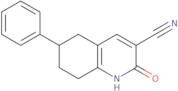 2-Oxo-6-phenyl-1,2,5,6,7,8-hexahydroquinoline-3-carbonitrile