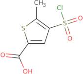 4-(Chlorosulfonyl)-5-methylthiophene-2-carboxylic acid