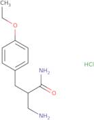 3-Amino-2-[(4-ethoxyphenyl)methyl]propanamide hydrochloride