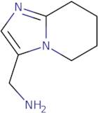 1-{5H,6H,7H,8H-Imidazo[1,2-a]pyridin-3-yl}methanamine