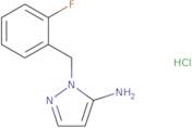 1-[(2-Fluorophenyl)methyl]-1H-pyrazol-5-amine hydrochloride