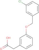 2-{3-[(3-Chlorophenyl)methoxy]phenyl}acetic acid