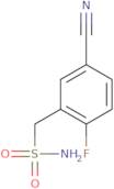 (5-Cyano-2-fluorophenyl)methanesulfonamide