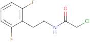2-Chloro-N-[2-(2,6-difluorophenyl)ethyl]acetamide