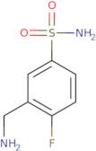 3-(Aminomethyl)-4-fluorobenzene-1-sulfonamide