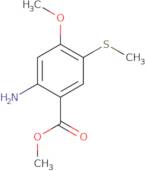 Methyl 2-amino-4-methoxy-5-(methylsulfanyl)benzoate