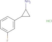 2-(3-Fluorophenyl)cyclopropan-1-amine hydrochloride
