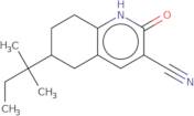 6-(2-Methylbutan-2-yl)-2-oxo-1,2,5,6,7,8-hexahydroquinoline-3-carbonitrile