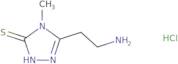 5-(2-Aminoethyl)-4-methyl-4H-1,2,4-triazole-3-thiol hydrochloride