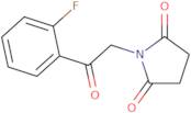 1-[2-(2-Fluorophenyl)-2-oxoethyl]pyrrolidine-2,5-dione