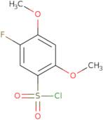 5-Fluoro-2,4-dimethoxybenzene-1-sulfonyl chloride