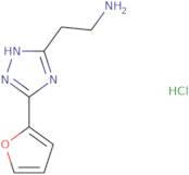 2-[5-(Furan-2-yl)-4H-1,2,4-triazol-3-yl]ethan-1-amine hydrochloride