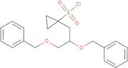 (S)-1-(2,3-Bis(benzyloxy)propyl)cyclopropane-1-sulfonyl chloride